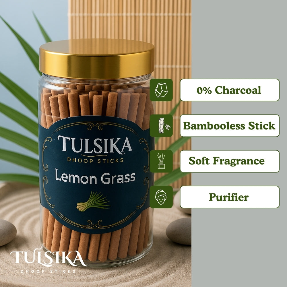 Lemon Grass Dhoops Sticks