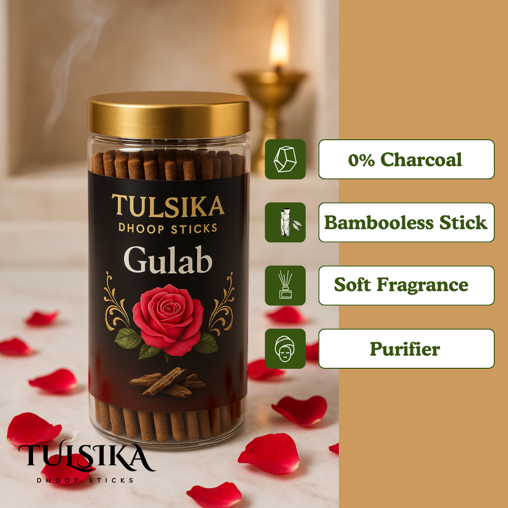 Tulsika Luxury Gulab Dhoop Sticks
