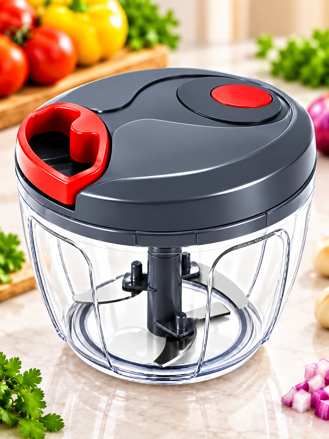 Handy Vegetable & Fruit Chopper